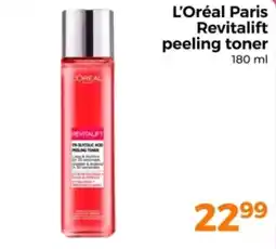 Trekpleister L'Oréal Paris Revitalift peeling toner aanbieding