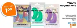 Trekpleister Yeauty oogmaskers aanbieding