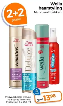 Trekpleister Wella haarstyling aanbieding