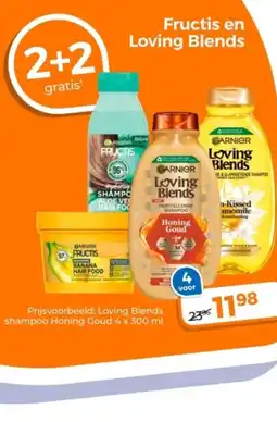 Trekpleister Fructis en Loving Blends aanbieding