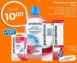 Trekpleister Parodontax Daily Care aanbieding