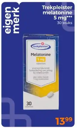 Trekpleister Trekpleister melatonine aanbieding