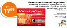 Trekpleister Thermacare warmte kompressen aanbieding