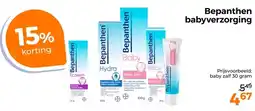 Trekpleister Bepanthen babyverzorging aanbieding