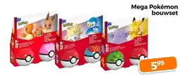 Trekpleister Mega Pokémon bouwset aanbieding