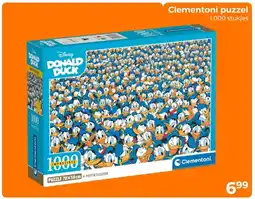 Trekpleister Clementoni puzzel aanbieding