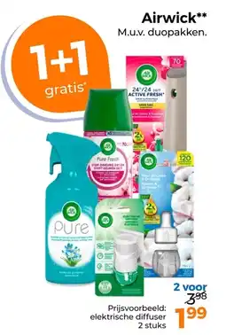 Trekpleister Airwick aanbieding