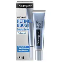 Trekpleister Neutrogena Anti-Age Retinol Boost Parfumvrije Oogcrème aanbieding