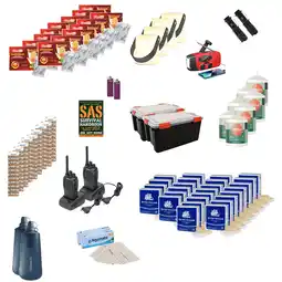 ANWB SOS Central 4-persoons Blackout Pack 7 dagen Zwart aanbieding