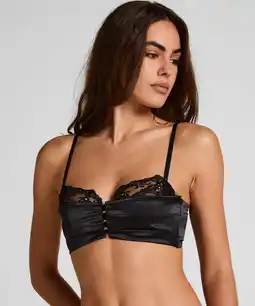 Hunkemoller Hunkemöller Niet-voorgevormde beugel bh Sveta Zwart aanbieding
