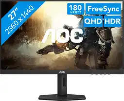 Coolblue AOC Q27G4X aanbieding