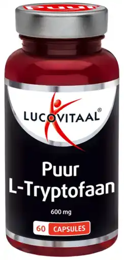 De Online Drogist Lucovitaal Puur L-Tryptofaan Capsules aanbieding