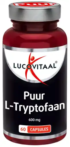 De Online Drogist Lucovitaal Puur L-Tryptofaan Capsules aanbieding