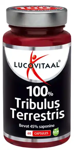 De Online Drogist Lucovitaal 100% Tribulus Terrestris Capsules aanbieding