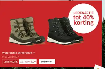 ANWB Waterdichte winterboots aanbieding