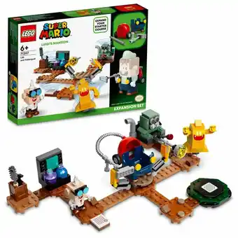 Intertoys LEGO Super Mario uitbreidingsset: Luigi’s Mansion-lab en Spookzuiger 71397 aanbieding