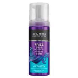 Trekpleister John Frieda Frizz-Ease Air-Dry Waves Styling Mousse aanbieding