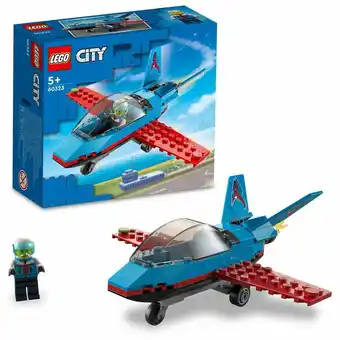 Intertoys LEGO City stuntvliegtuig 60323 aanbieding