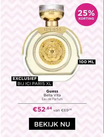 ICI Paris XL Guess 100ml aanbieding