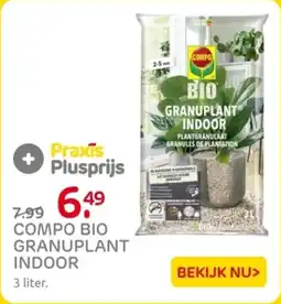 Praxis Compo bio granuplant indoor aanbieding