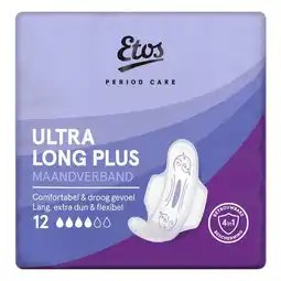 Etos Etos period care ultra long plus maandverband 12 stuks aanbieding