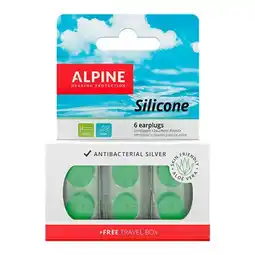 Etos Alpine Silicone Oordoppen Voor Slapen en Zwemmen 3 paar aanbieding