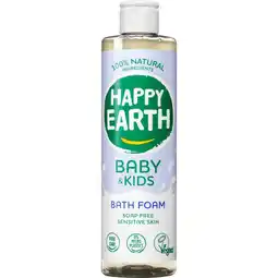 Etos Happy Earth 100% Natuurlijke Baby & Kids Badschuim 100 ML aanbieding