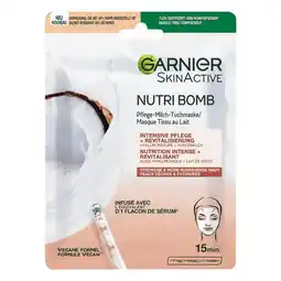 Etos Garnier SkinActive Nutri Bomb Sheet Masker Kokosnoot aanbieding