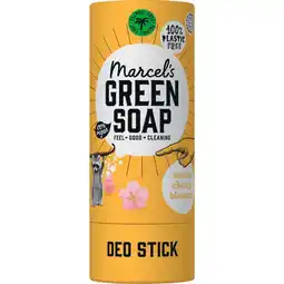 Etos Marcel's Green Soap Vanilla & Cherry Blossom Deodorant Stick 40G R aanbieding