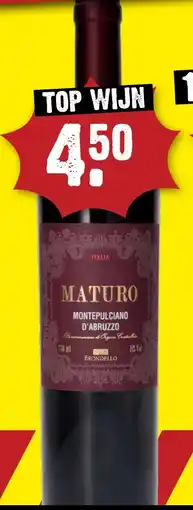 Dirck 3 Maturo Montepulciano D'Abruzzo aanbieding