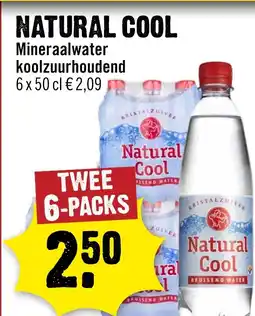 Dirck 3 Natural Cool Mineraalwater Koolzuurhoudend aanbieding