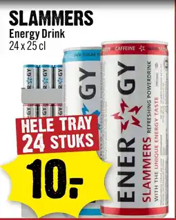 Dirck 3 Slammers Energy Drink aanbieding