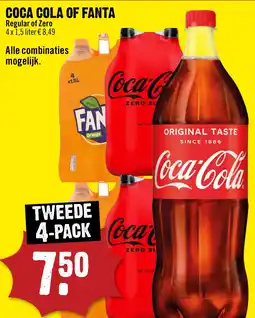 Dirck 3 Coca Cola of Fanta aanbieding