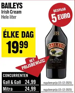 Dirck 3 Baileys Irish Cream aanbieding