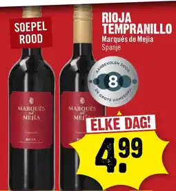 Dirck 3 Rioja Tempranillo Marqués de Mejia aanbieding