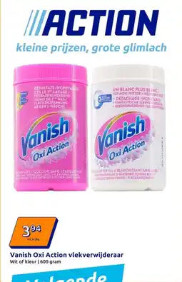Action Vanish Oxi Action vlekverwijderaar aanbieding