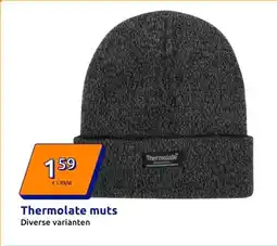 Action Thermolate muts aanbieding