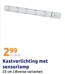 Action Kastverlichting met sensorlamp aanbieding