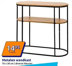 Action Metalen Wandkast aanbieding