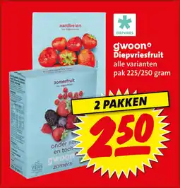 Boni Diepvriesfruit aanbieding