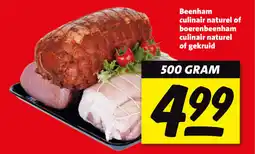 Boni Beenham culinair naturel of boerenbeenham culinair naturel of gekruid aanbieding