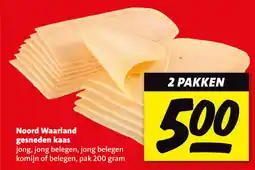 Boni Noord Waarland gesneden kaas aanbieding