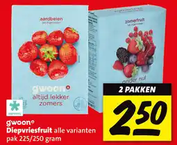 Boni Diepvriesfruit aanbieding