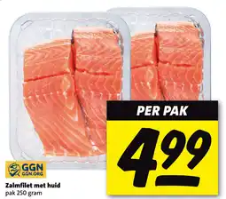 Boni Zalmfilet met huid aanbieding