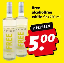Boni Bree alcoholfree white fles 750 ml aanbieding