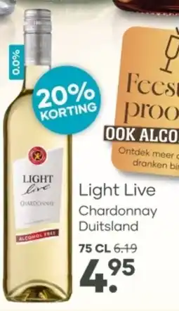 Mitra Light Live Chardonnay aanbieding