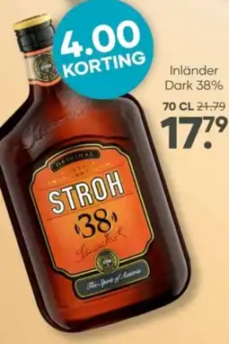 Mitra Stroh Inländer Dark 38% aanbieding