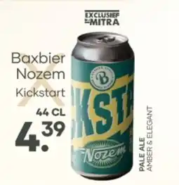 Mitra Baxbier Nozem Kickstart aanbieding