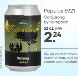 Mitra Populus 6921 Oorsprong by Kompaan aanbieding