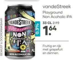 Mitra vandeStreek Playground Non Acoholic IPA aanbieding